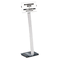 Durable Info Sign Duo Floor Stand, Letter-Size Inserts, 15 x 44-1/2, Clear DBL481423