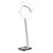 Durable Info Sign Duo Floor Stand, Tabloid-Size Inserts, 15 x 44-1/2, Clear DBL481523