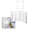 Durable Sherpa Expandable Desk System, 10 Panels, 10 x 5 5/8 x 13 7/8 DBL554200