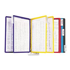 Durable Sherpa Sherpa Wall-Mount Reference System, 10 Panels, 10 x 4 x 13 1/2 DBL554100
