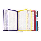 Durable Sherpa Sherpa Wall-Mount Reference System, 10 Panels, 10 x 4 x 13 1/2 DBL554100