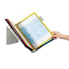 Durable Vario Pro Desktop Reference System, 10 Panels, 9 7/8 x 15 1/2 x 6 1/4 DBL551500