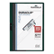 Durable Vinyl DuraClip Report Cover, Letter, Holds 30 Pages, Clear/Graphite DBL220337