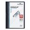 Durable Vinyl DuraClip Report Cover w/Clip, Letter, Holds 30 Pages, Clear/Navy DBL220328