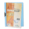 Durable Vinyl DuraClip Report Cover w/Clip, Letter, Holds 60 Pages, Clear/Light Blue DBL221406