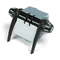 Durable VISIFIX Rotary Business Card File Holds 400 4 1/8 x 2 7/8 Cards, Black/Silver DBL241701