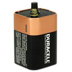 Duracell Coppertop Alkaline Lantern Battery, 6V DURMN908