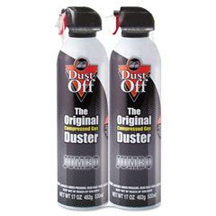 Dust-Off Disposable Compressed Gas Duster, 2 17oz Cans/Pack FALDPSJMB2