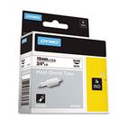 DYMO Rhino Heat Shrink Tubes Industrial Label Tape Cassette, 3/4" x 5 ft, White DYM18057