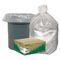 Earthsense Commercial High-Density Recycled Can Liners, 7-10 gal, 8 mic, 24 x 24, Natural, 1000/Carton WBIRNW2408HD