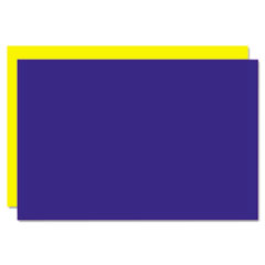 Eco Brites Too Cool Foam Board, 20x30, Blue/Yellow, 5/PK GEO26829