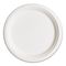 Eco-Products Compostable Sugarcane Dinnerware, 10" Plate, Natural White, 500/Carton ECOEPP005