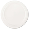 Eco-Products Compostable Sugarcane Dinnerware, 10" Plate, Natural White, 500/Carton ECOEPP005