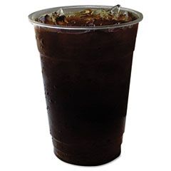 Eco-Products GreenStripe Renewable Resource Compostable Cold Drink Cups, 16 oz, Clr, 50/Pack ECOEPCC16GSPK