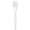 Eco-Products Plant Starch Fork, Cream, 1000/Carton ECOEPS002