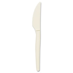 Eco-Products Plant Starch Knife, Cream, 1000/Carton ECOEPS001