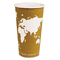 Eco-Products World Art Renewable Resource Compostable Hot Drink Cups, 20 oz, Tan, 1000/Carton ECOEPBHC20WA