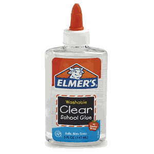 Elmer's Clear Washable School Glue - 4 pk.