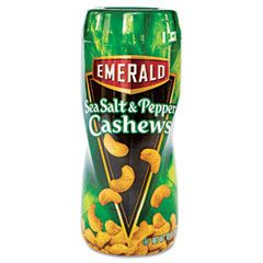 Emerald Sea Salt and Pepper Cashews, 10 oz On-the-Go Canister DFD93621