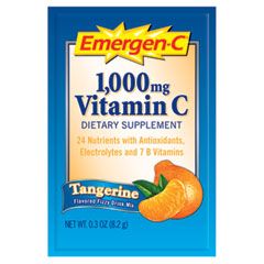 Emergen-C Immune Defense Drink Mix, Tangerine, 0.3 oz Packet, 50/Pack ALAEV281