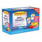 Emergen-C Original Formula, Orange, Raspberry, Pink Lemonade, 0.3 oz Packet, 30/Pack ALAEC001
