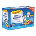 Emergen-C Original Formula, Orange, Tropical, Berry Blue, 0.3 oz Packet, 30/Pack ALAEC002