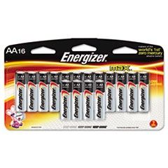 Energizer MAX Alkaline Batteries, AA, 16 Batteries/Pack EVEE91LP16