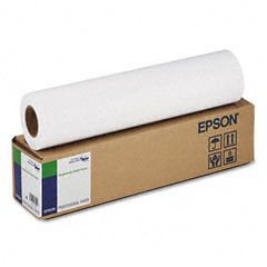 Epson Singleweight Matte Paper, 120 g, 2" Core, 17" x 131 ft., White EPSS041746