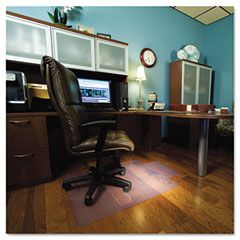 ES Robbins 45x53 Lip Chairmat, Economy Series for Hardfloor ESR131823