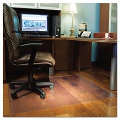 ES Robbins 46x60 Rectangle Chairmat, Multi-Task Series for Hardfloor, Heavier Use ESR132321