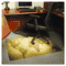 ES Robbins World Map 48x36 Rectangle Chairmat, Professional Series for Carpet up to 3/4" ESR118690