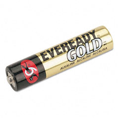 Eveready Gold Alkaline Batteries, AAA, 12 Batteries/Pack EVEA92BP12H