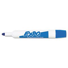 EXPO Dry Erase Marker, Bullet Tip, Blue, Dozen SAN88003