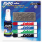 EXPO Dry Erase Starter Set, Chisel Tip, Assorted, 4/Set SAN83153