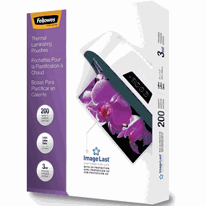 FEL5244101 - Fellowes Bulk Laminating Pouch Packs, 9-1/2 x 11, Clear, 3mil 200/Pk