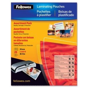 Fellowes 52018 Laminating Pouch Starter Kit - GE7663