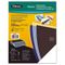 FELLOWES 5224901 Futura(TM) Presentation Covers, Letter, 25pk (Black)