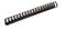 Fellowes 52369 BINDING COMBS PLASTIC - BLACK 2 INCH 40P