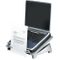 Fellowes 8036701 Office Suites Notebook Stand - Up to 17 inch Screen Support - 10 lb Load Capacity - 6.5 inch Height x 15.1 inch Width x 11.4 inch Depth - Silver, Black