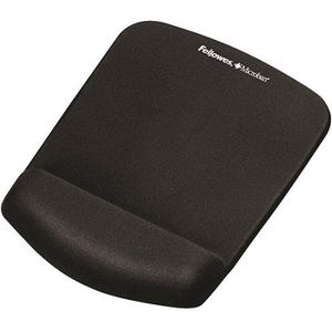 Fellowes 9252001 PlushTouch Wrist Rest and Mousepad Black WLM