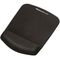 Fellowes 9252001 PlushTouch Wrist Rest and Mousepad Black WLM