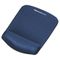 Fellowes 9287301 Mouse pad/Wrist Rest, w/Foam Fusion,7-1/4"x9-3/8"x1",Blue