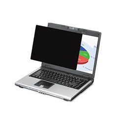 Fellowes Black-Out Antiglare Privacy Filter for 17" LCD/Notebook, Frameless FEL4800301
