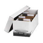 Fellowes Corrugated Media File, Holds 125 Diskettes/35 Std. Cases FEL96503