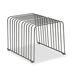 Fellowes Desktop Organizer, 11 Sections, Wire, 9 x 11 3/8 x 8, Black FEL72112
