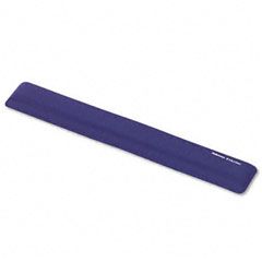 Fellowes Gel Wrist Support w/Antimicrobial Protection, Sapphire FEL9175601
