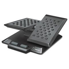 Fellowes Independent Movement Foot Support, Massage Bumps, 4 3/8 x 16 1/4 x 16 1/4, Black FEL8037901