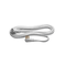 Fellowes Indoor Heavy-Duty Extension Cord, 3-Prong Plug, 1 Outlet, 9-ft. Length, Gray FEL99595