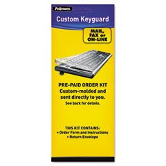 Fellowes Keyboard Protection Kit, Custom Order, Polyurethane FEL99680