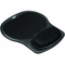 FELLOWES MANUFACTURING 93730 Easy Glide Gel Mouse Pad w/Wrist Rest, 10 x 12, Black/Black